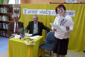 Konkursowe Jury (od lewej): Antoni Malik, Adam Krl, Halina Kruszewska